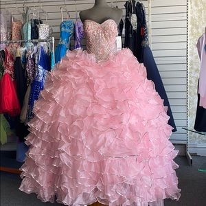 Pink Quinceañera dress